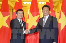 En Beijing se reúnen Truong Tan Sang y Xi Jinping