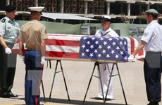 Repatrían restos de soldados estadounidenses desaparecidos en acción