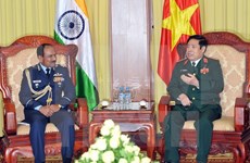  Vietnam y la India promueven cooperación en defensa
