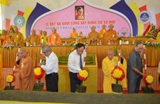 Inician construcción de Academia Budista de Vietnam en Hue