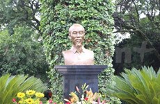  Inauguran en México otro busto de Ho Chi Minh