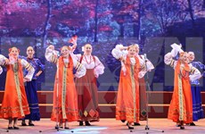 Celebran Festival cultural rusa en Hanoi