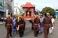 Desarrollan festival en honor a soberano marítimo en Vung Tau