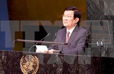 Ocupada agenda de presidente vietnamita al margen de Cumbre ONU