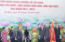 Reconocen en Vietnam el papel del sector de movilización de masas