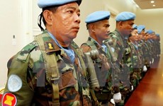 Intercambian experiencias funcionarios de fuerzas de paz de ASEAN
