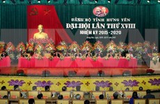  Comité partidista de Hung Yen convoca la XVIII asamblea