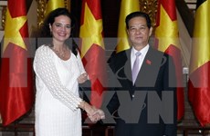 Visita de titular de Senado belga a Hanoi: hito para nexos bilaterales