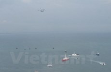 Vietnam realiza mayor ensayo de búsqueda y rescate aéreo