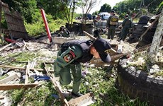 Al menos cuatro muertos en explosión de bomba en sur de Tailandia