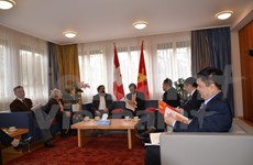 Delegación partidista vietnamita concluye visita de trabajo en Suiza