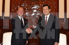 Presidente vietnamita recibe a jefe de Fiscalía Popular Suprema de RPDC