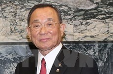 Presidente de Cámara Alta de Japón inicia visita oficial a Vietnam