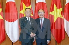Vietnam y Japón fomentan cooperación parlamentaria