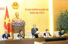 Comité Permanente del Parlamento vietnamita inicia su 43 reunión