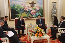 Viceministro vietnamita de Seguridad Pública recibe al alto oficial de UE