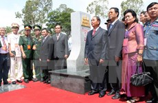 Vietnam y Cambodia inaugurarán dos hitos fronterizos terrestres