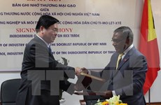 Tratan Vietnam y Timor Leste de impulsar cooperación bilateral