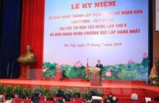 Presidente vietnamita urge elevar eficiencia de lucha contra delincuencia