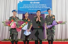 2015, año de proactiva participación vietnamita en misiones de paz de ONU