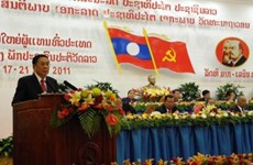 Inaugurarán mañana Congreso nacional del Partido Popular Revolucionario de Laos