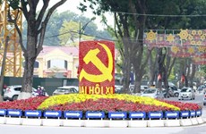 Vietnam listo para XII Congreso Nacional de Partido Comunista