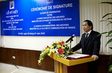 Archivos de Vietnam y Francia intensifican cooperación