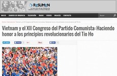 Elogia prensa argentina papel del Partido Comunista de Vietnam