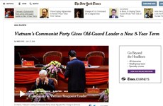 XII Congreso del PCV: Prensa estadounidense destaca estabilidad política de Vietnam