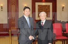 Líder partidista vietnamita recibe a enviado especial de China
