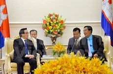 Dirigentes camboyanos reciben al enviado especial del líder partidista vietnamita