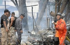 Explosión de coche bomba deja nueve heridos en el sur de Tailandia
