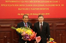 Intensifican cooperación Vietnam-Rusia en justicia
