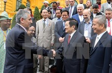 Presidente vietnamita recibe a secretario general de Federación Sindical Mundial