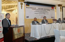Presidente vietnamita asiste a Foro Empresarial en Mozambique