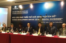 Banco Mundial presenta informe sobre desarrollo mundial 2016 en Hanoi
