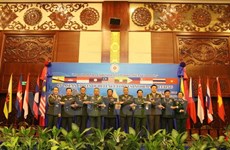 Inauguran en Laos conferencia de jefes de las fuerzas armadas de ASEAN