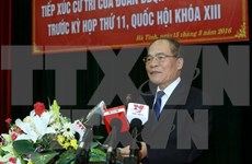 Electores en provincia vietnamita satisfechos ante reformas de Asamblea Nacional