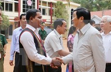 Presidente elogia cambios socioeconómicos de Binh Phuoc