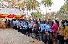 Cuatro millones de votantes acuden a urnas en las elecciones parlamentarias de Laos