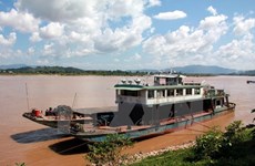Sube nivel del agua en río Mekong en Laos