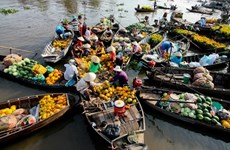 Mercado flotante de Cai Rang, nuevo patrimonio cultural de Vietnam