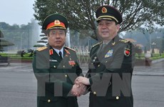 Conversan ministros vietnamita y china de Defensa