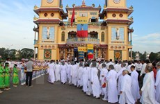 Religión de Cao Dai celebra 90 aniversario de fundación