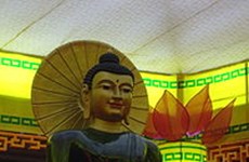 Llega a Hai Phong estatua de Buda de jade más grande del mundo