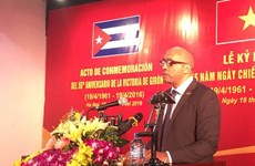 Rememoran en Hanoi victoria de Playa Girón