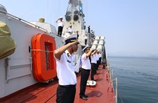 Buque vietnamita participa en ejercicios navales de ADMM+