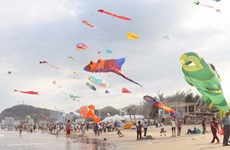 Festival internacional de papalote abierto en Vietnam