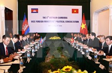 Cancillerías de Vietnam y Camboya realizan consulta política