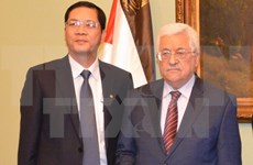 Presidente palestino aboga por fomentar amistad con Vietnam